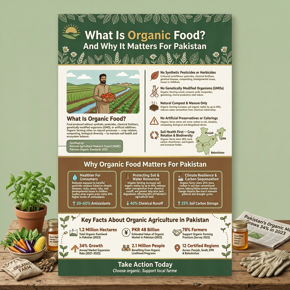 What Is Organic Food and Why Does It Matter in Pakistan?