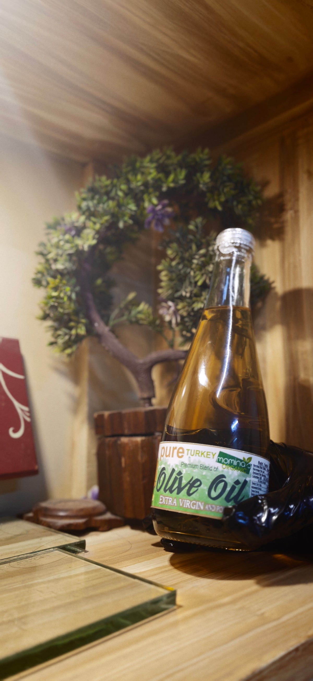 Momina's Organic Cold-Pressed Extra Virgin Olive Oil — 330ml