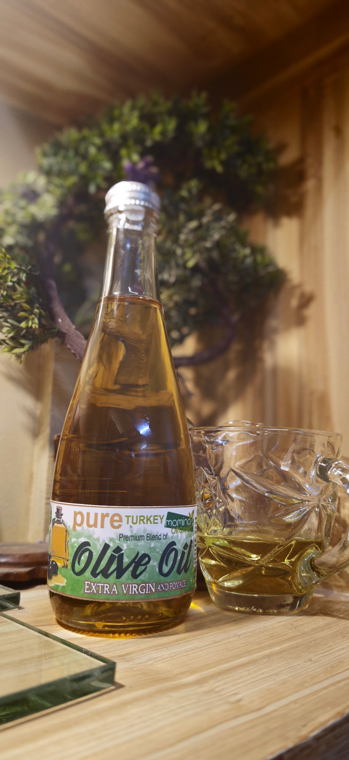 Momina's Organic Cold-Pressed Extra Virgin Olive Oil — 330ml
