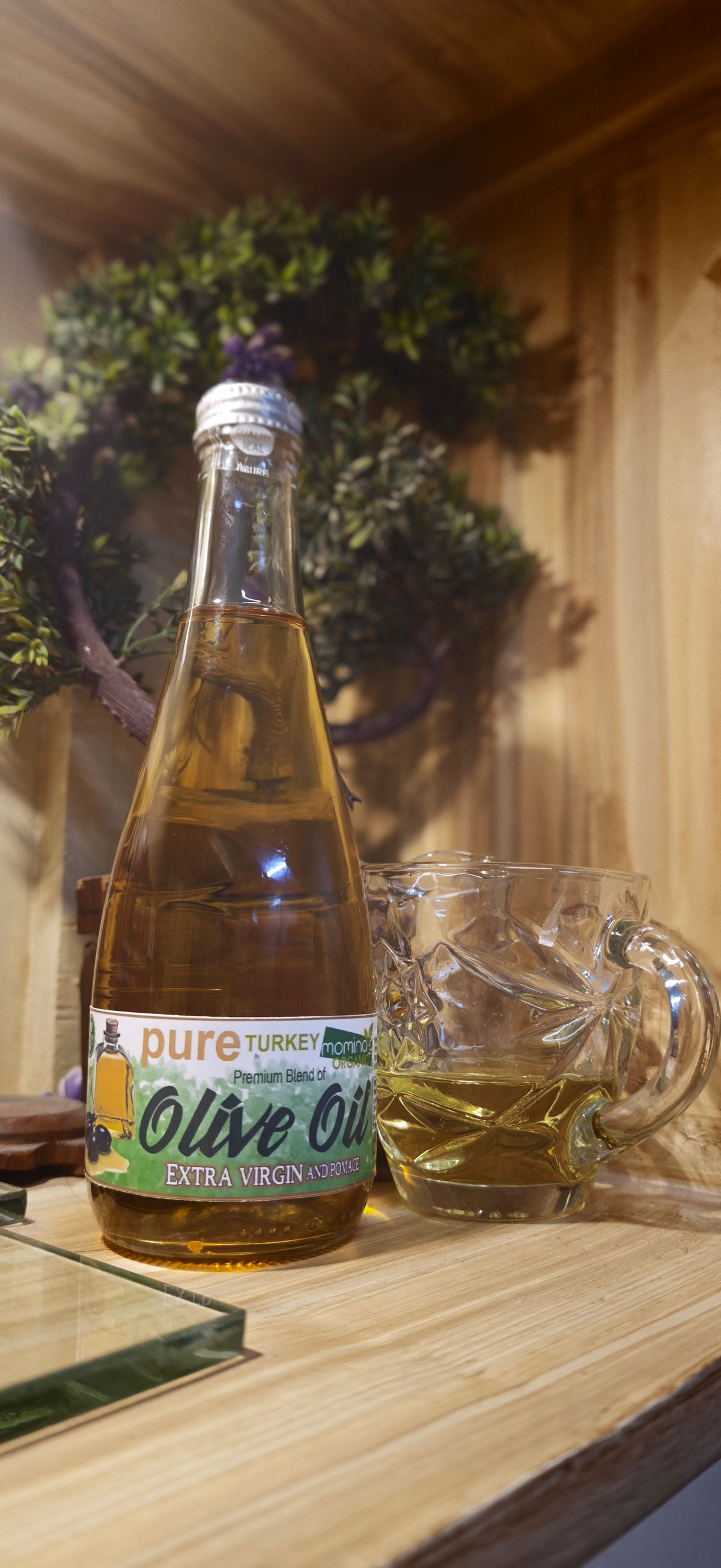 Momina's Organic Cold-Pressed Extra Virgin Olive Oil — 330ml