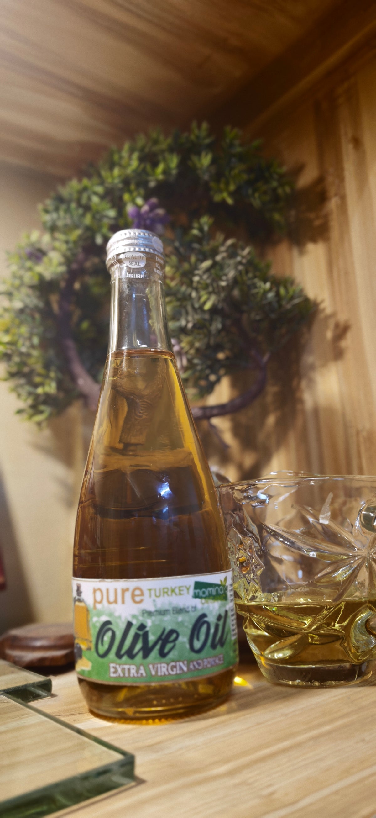 Momina's Organic Cold-Pressed Extra Virgin Olive Oil — 330ml