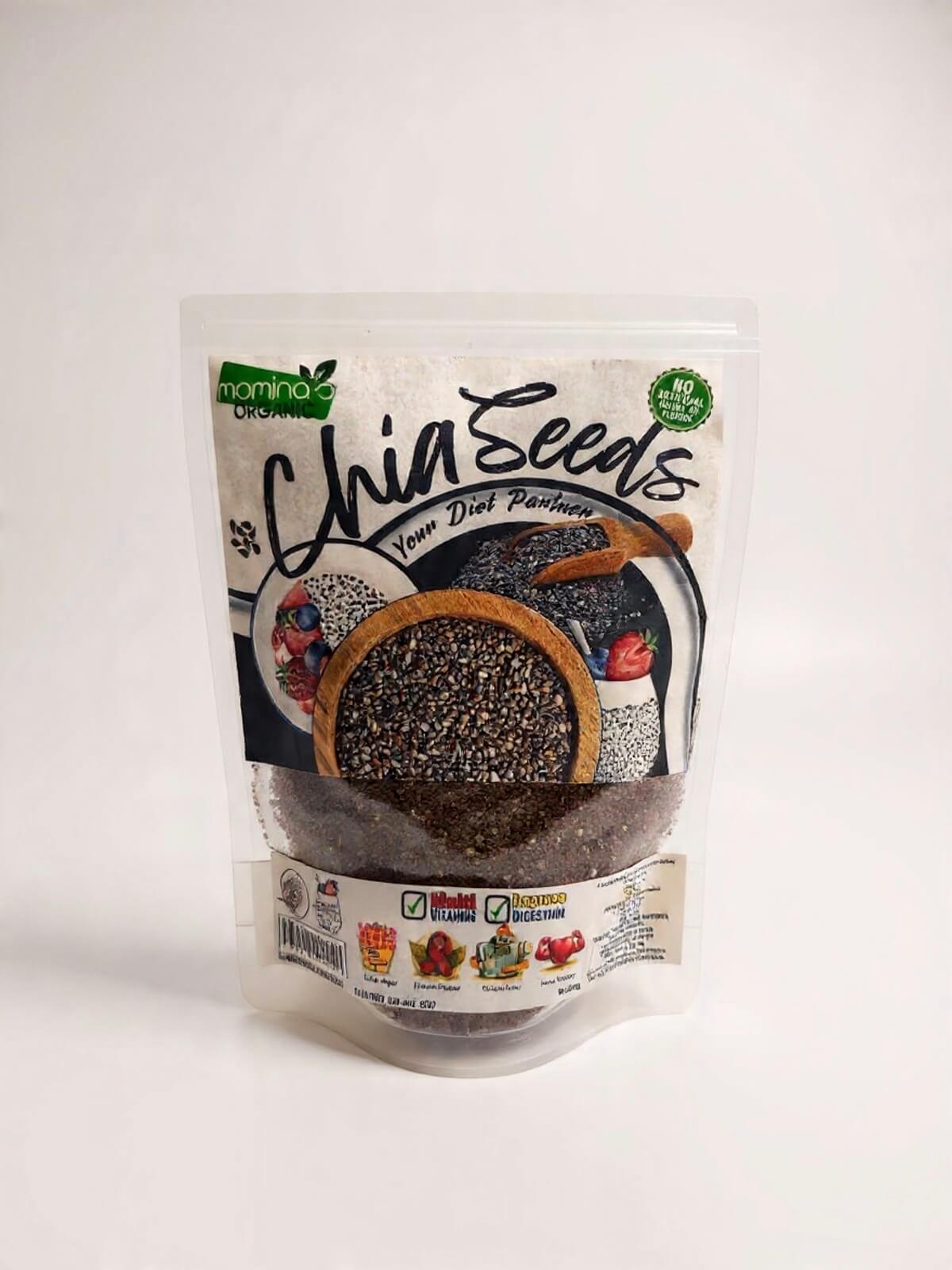 Organic Chia Seeds Mexico 200g - Superfood Seeds Pakistan - Momina's Organic