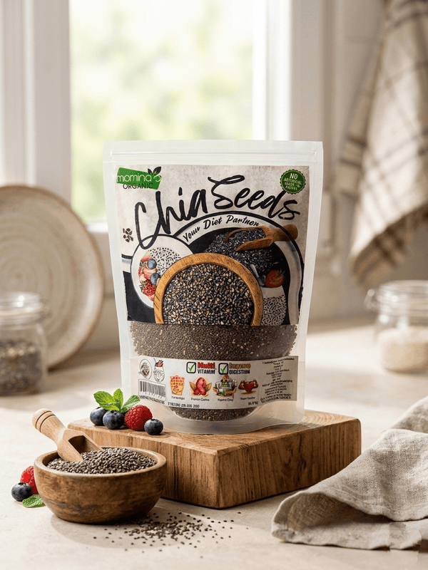 Organic Chia Seeds Mexico 200g - Superfood Seeds Pakistan - Momina's Organic