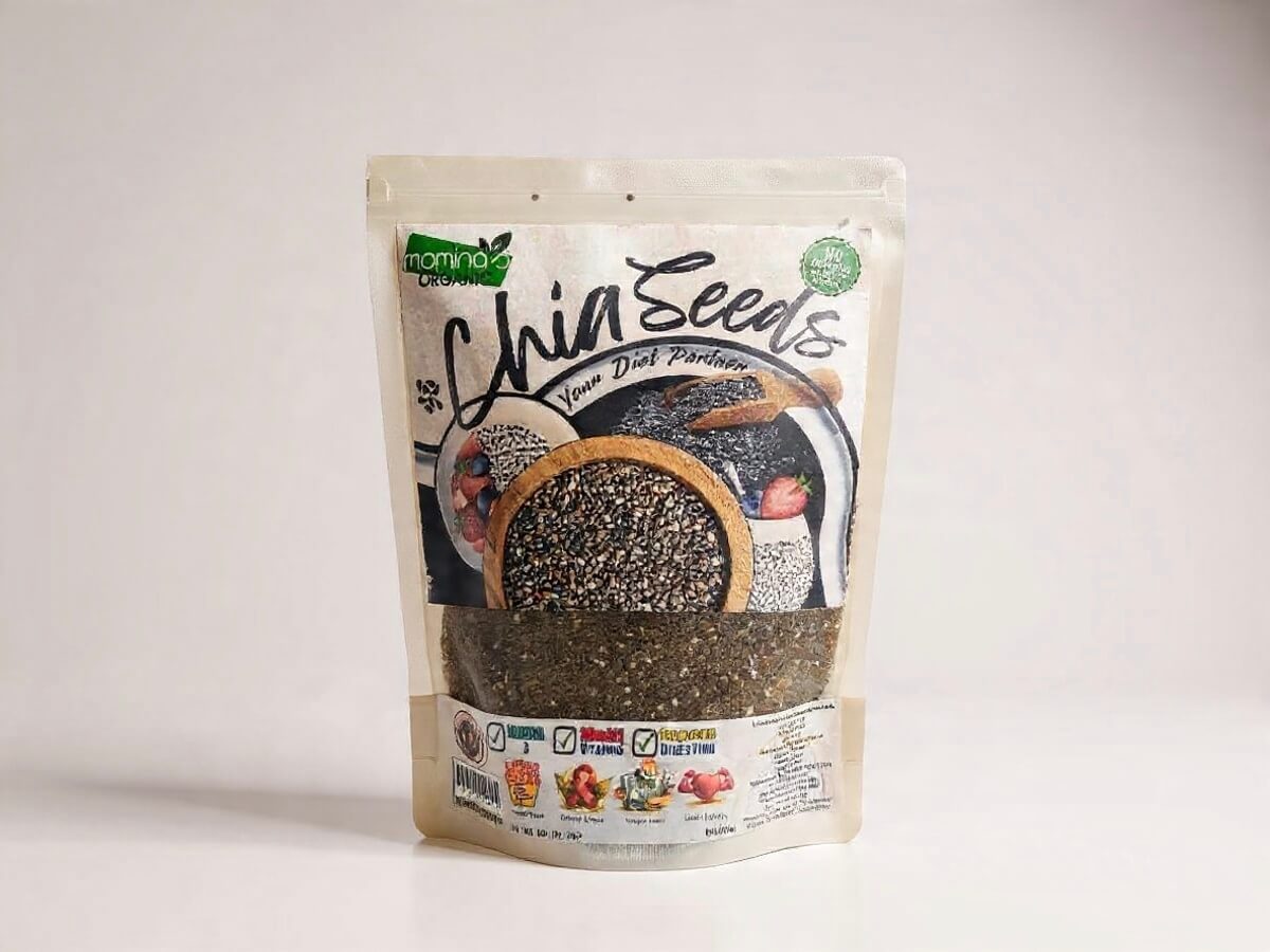 Organic Chia Seeds Mexico 200g - Superfood Seeds Pakistan - Momina's Organic