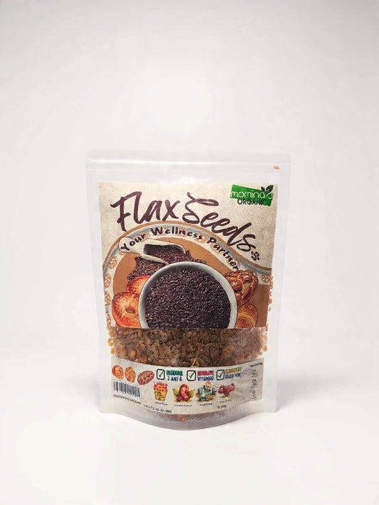 Organic Flax Seeds 200g - Natural Healthy Seeds Pakistan - Momina's Organic