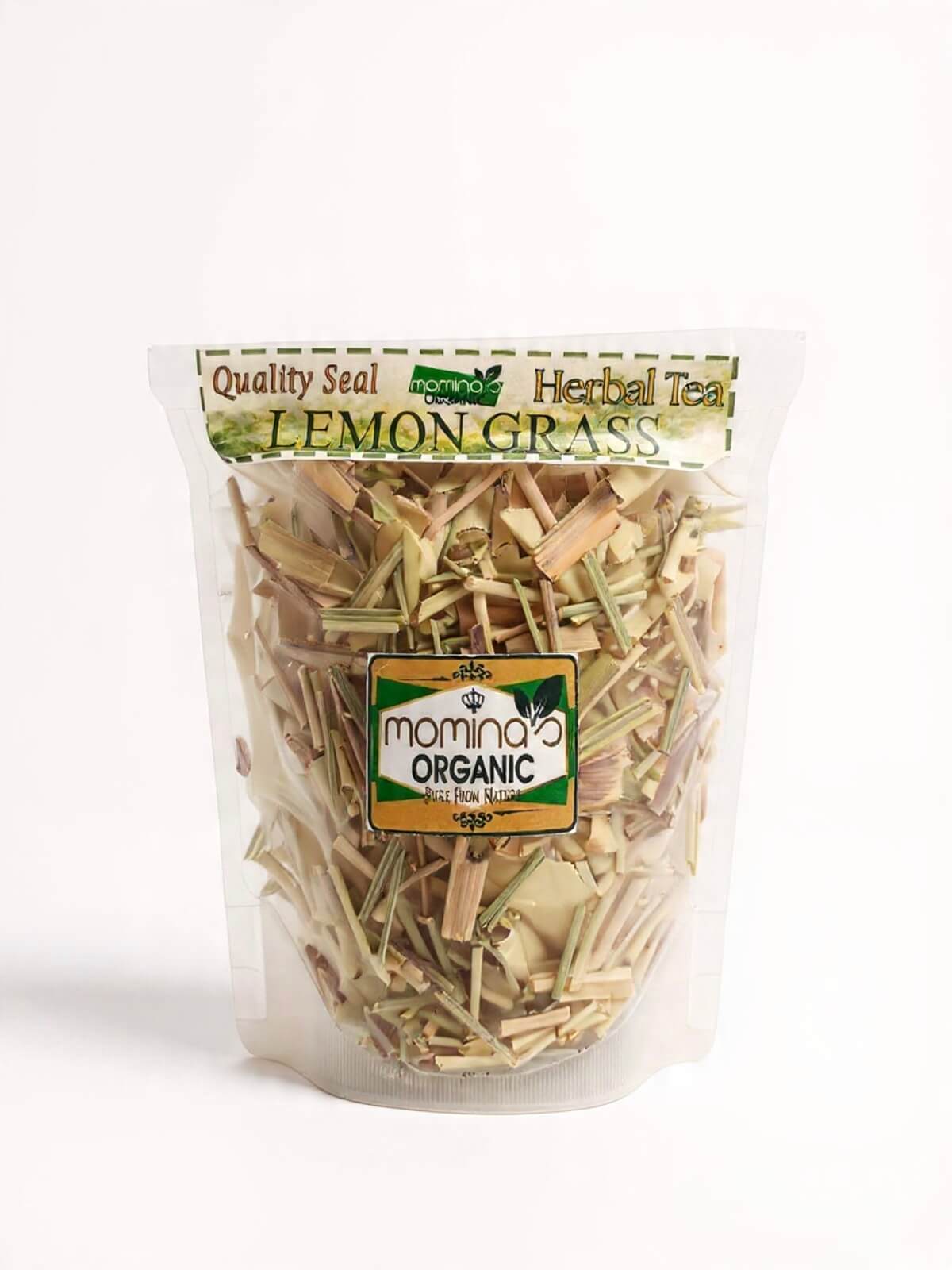 Organic Lemongrass Herbal Tea 100g - Natural Tea Pakistan - Momina's Organic