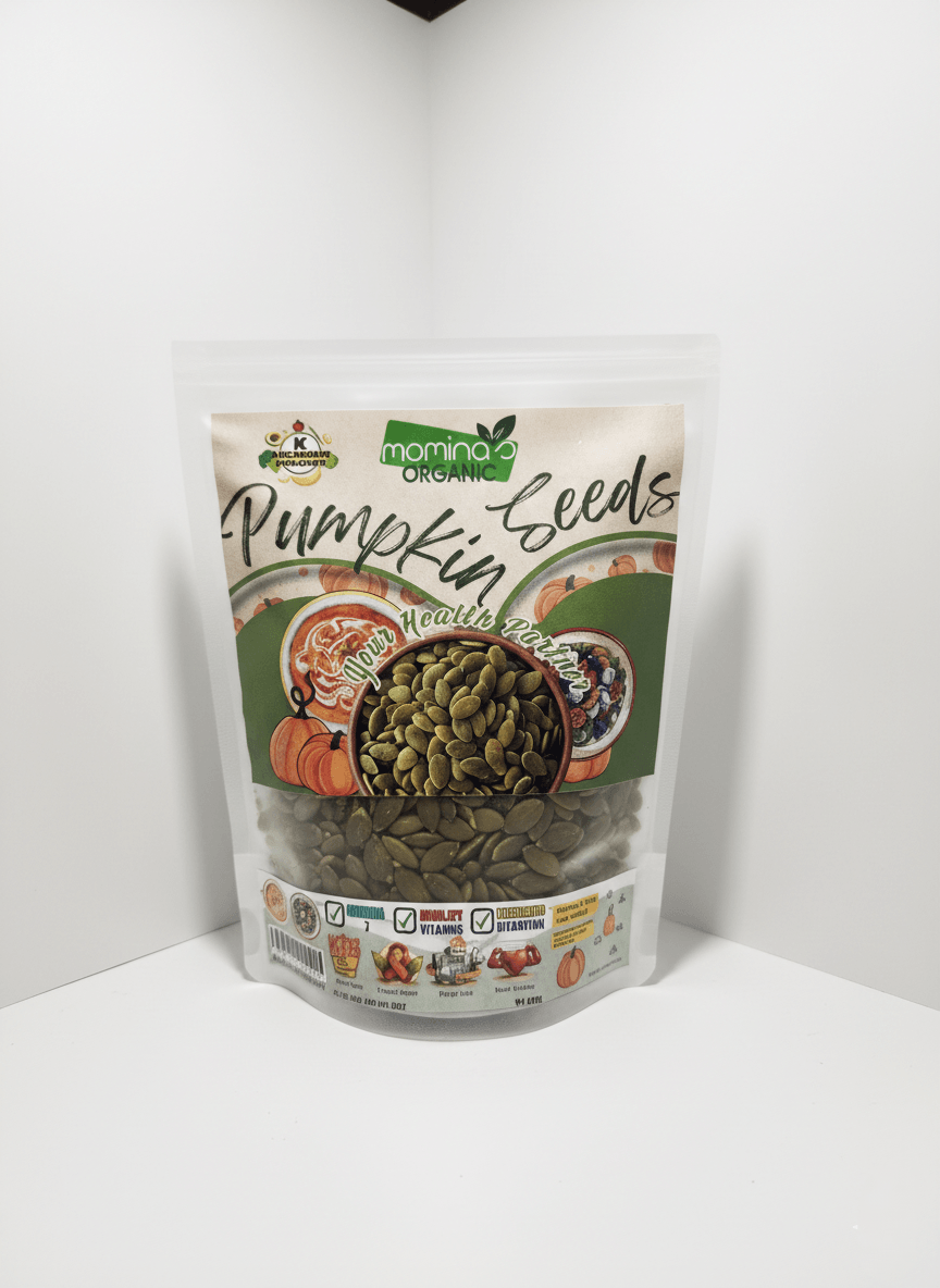 Organic Pumpkin Seeds 200g - Natural Healthy Seeds Pakistan - Momina's Organic