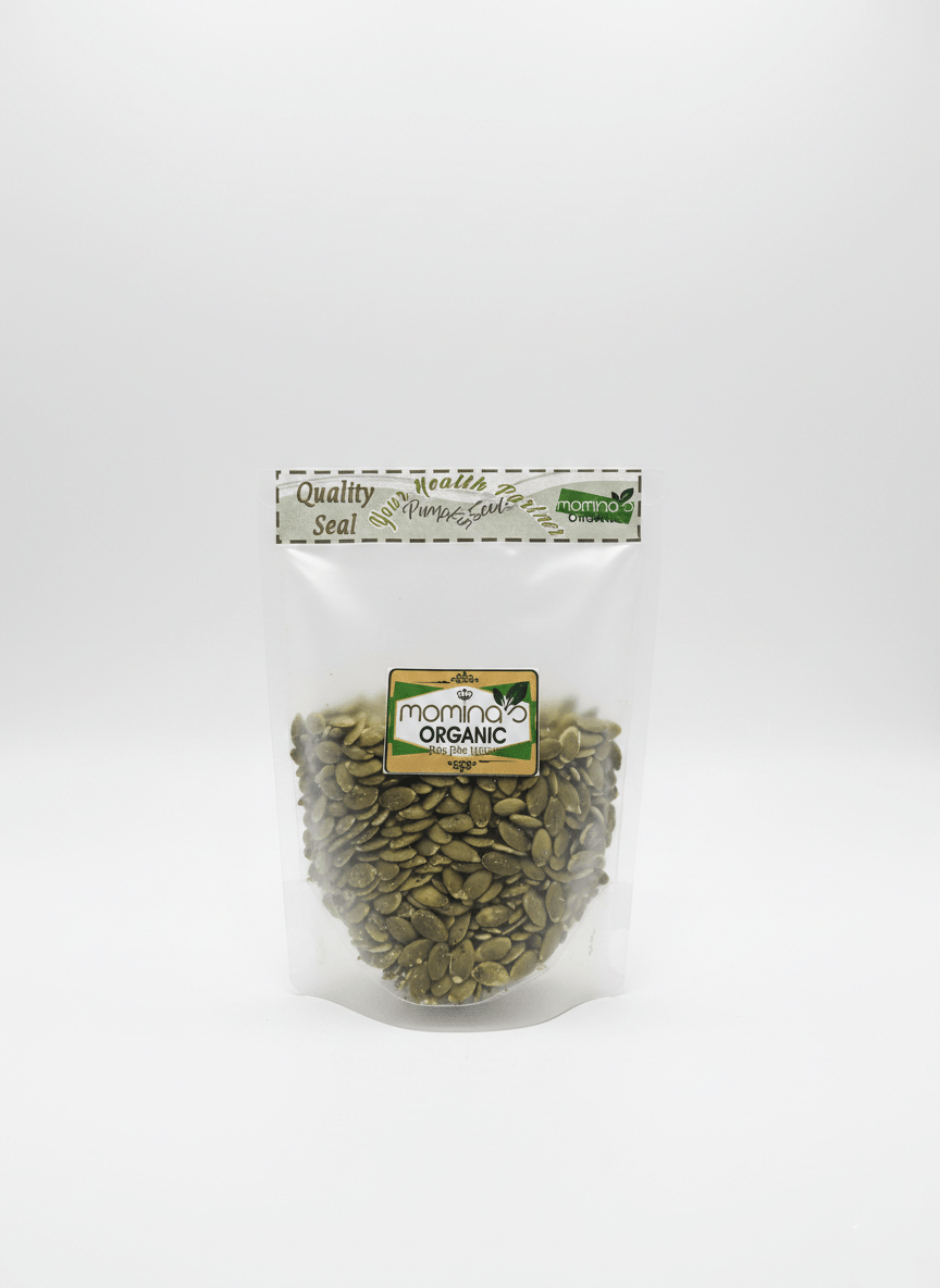 Organic Pumpkin Seeds 200g - Natural Healthy Seeds Pakistan - Momina's Organic