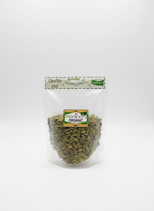 Organic Pumpkin Seeds 200g - Natural Healthy Seeds Pakistan - Momina's Organic